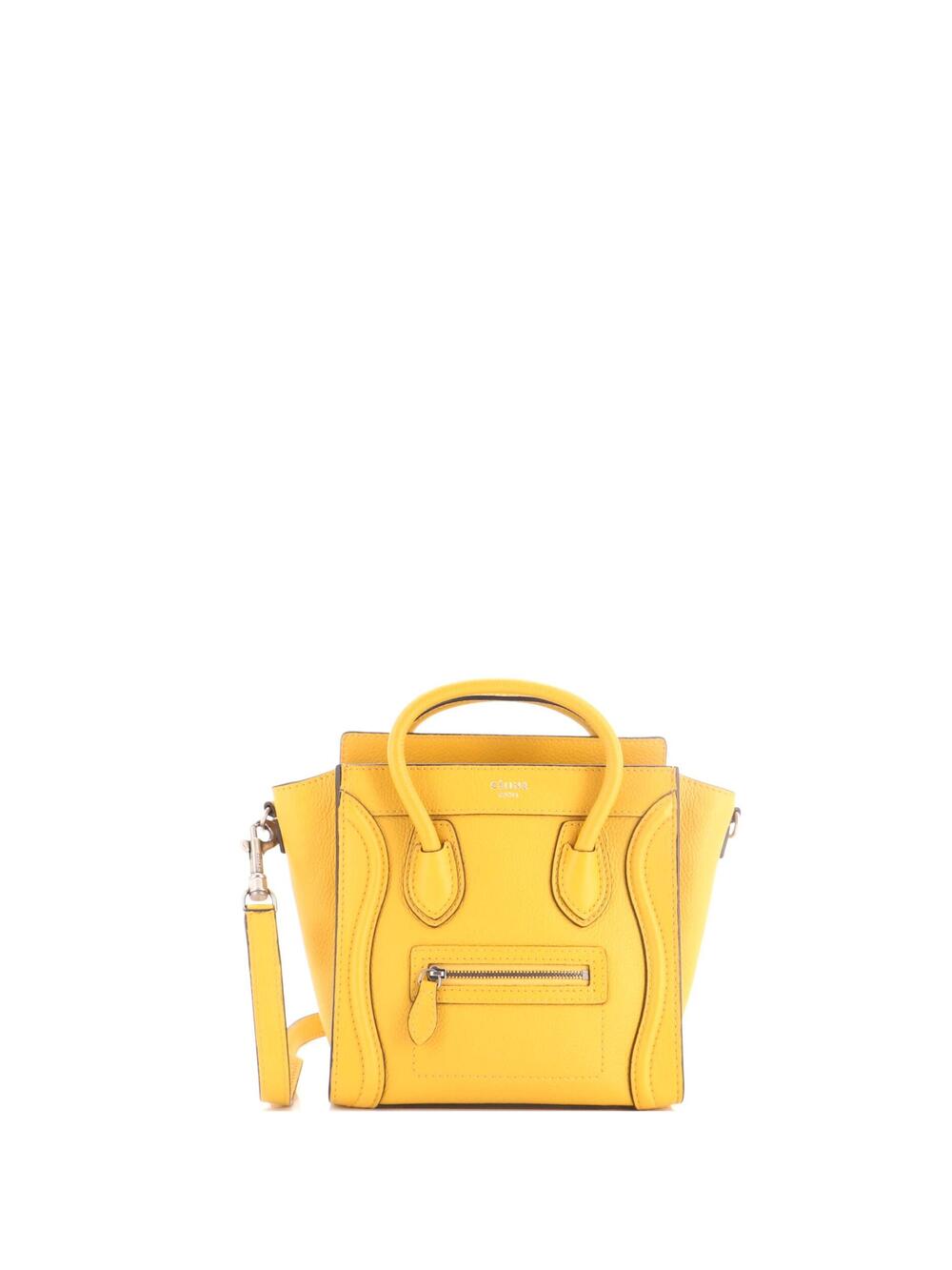 Celine Luggage Bag Grainy Leather Nano #372808C19B
